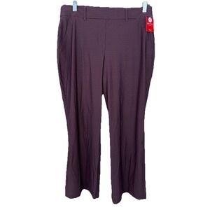 SPANX Maroon Flare Pants